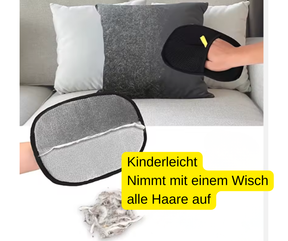 Magischer Elektrostatischer Handschuh – Entfernt Tierhaare im Handumdrehen!
