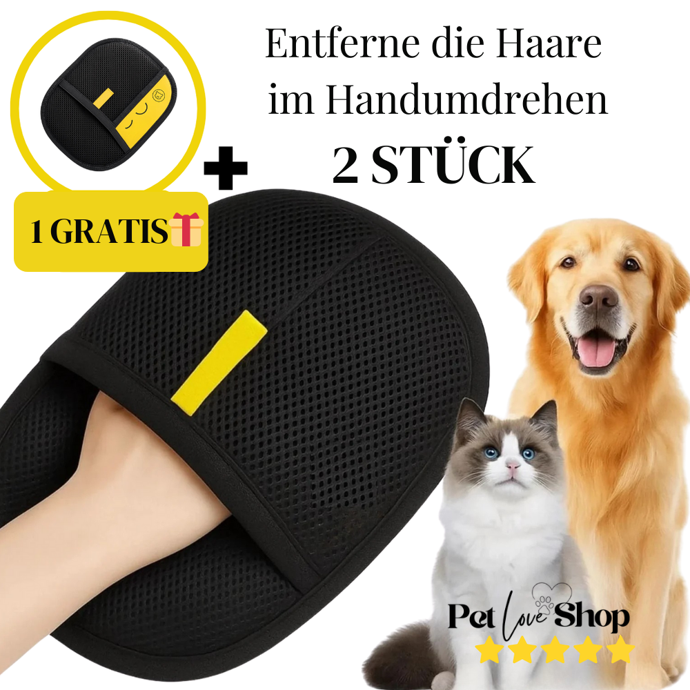 Magischer Elektrostatischer Handschuh – Entfernt Tierhaare im Handumdrehen!